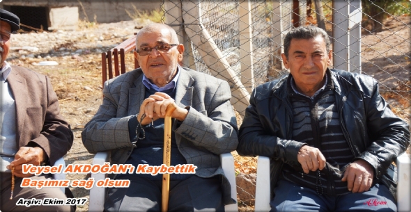 Basal: Veysel AKDOAN' Kaybettik.